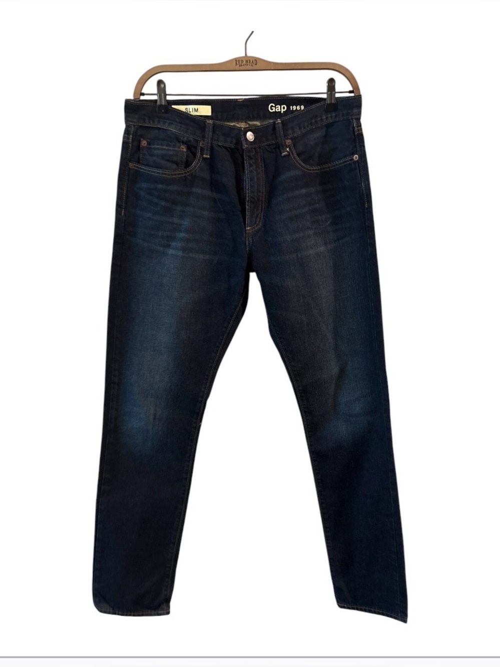 Gap 1969 Slim Jeans Men’s 34x34 Dark Wash
